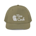 Nice Cock Trucker Cap in Loden - front view
